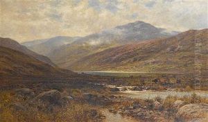 Above Glen Falloch, Scotland by Alfred Augustus Glendening Sr.