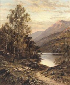 A View In Cumberland by Alfred Augustus Glendening Sr.