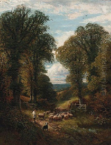 A Surrey Lane - view 1