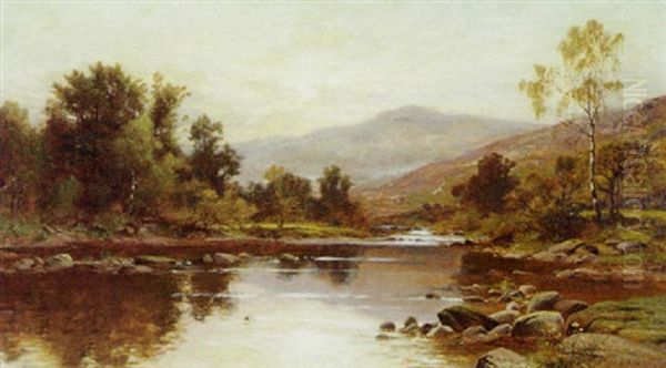 Mountain River Landscape - view 1