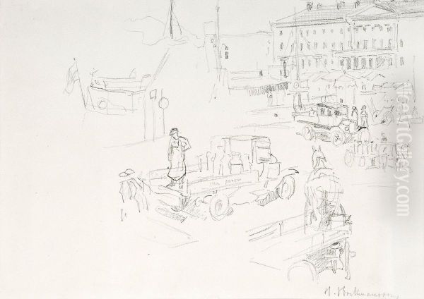 Marketplace In Helsinki - view 1