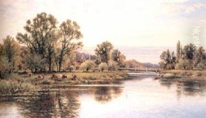 Goring On Thames by Alfred Augustus Glendening Sr.