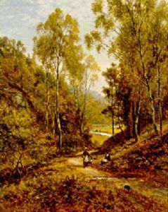 The Path To The Valley by Alfred Augustus Glendening Sr.