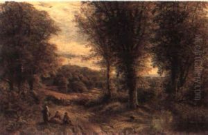 The Harvest Rest by Alfred Augustus Glendening Sr.