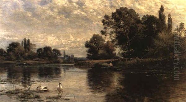 Backwater At Sunbury - view 1