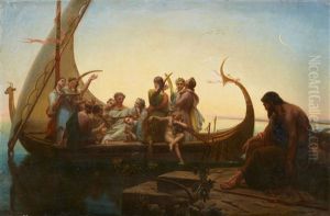 The Evening Or The Lost Illusions by Charles Gleyre