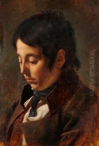Jeune Homme En Buste by Charles Gleyre