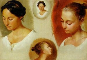 Portrait Studies by Charles Gleyre