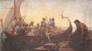 Le Soir Ou Les Illusions Perdues by Charles Gleyre