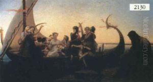 Le Soir Ou Les Illusions Perdues by Charles Gleyre