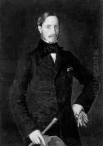 Bildnis Eines Jungen Mannes by Albert Philipp Gliemann