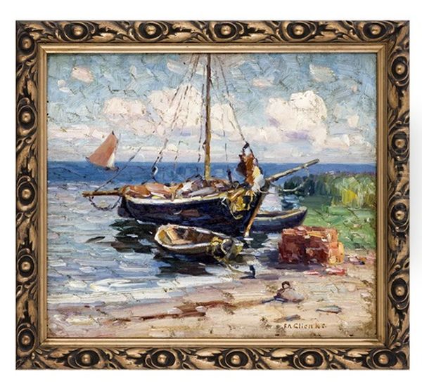 Boote Am Strand - view 1