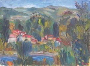 Paysage De Ceret by Glika