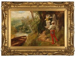 The Troubadour's Song by Henry Gillard Glindoni