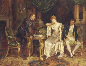 The Decision by Henry Gillard Glindoni