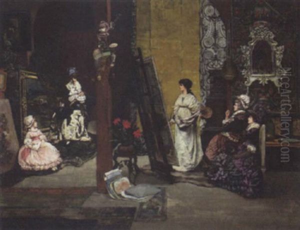 The Portrait Sitting - view 1