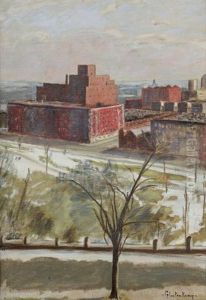 New York En Hiver by Henry J. Glintenkamp