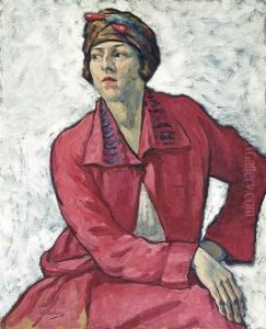 Portrait Of Honor Bright by Henry J. Glintenkamp