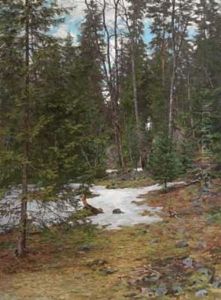 Pa Befaring I Skogen by Jacob Gloersen