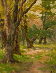 Forest Glade by Allerley Glossop