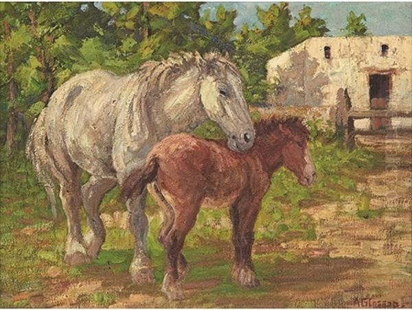 Mare And Foal - view 1