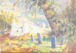 A Hadjis Tomb (mohammadan..)
