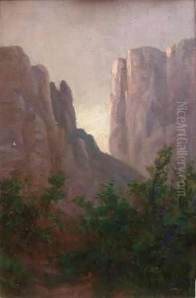 View Of A Mountain Escarpment - view 1