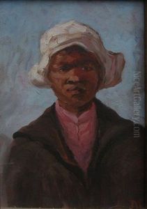 A Man With A White Hat A Man With A White Hat