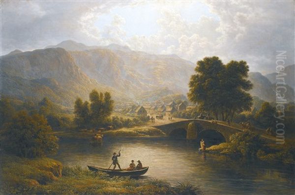 A View Of Keswick, In The Lake District, Cumberland - view 1