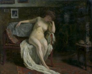 Nude In Interior by Simon Gluecklich