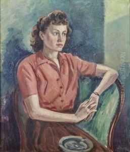 Femme Fumant by Wilfred Glud
