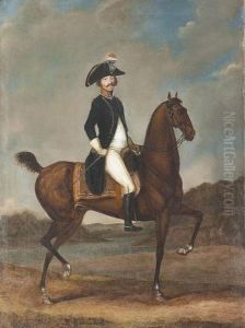 Umkreis
Portrat Eines Edelmannes Zu Pferd. by Bacler D' Albe Louis Albert Guillain