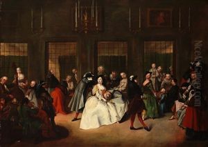 Il Parlatorio Delle Monache by Giuseppe De Gobbis