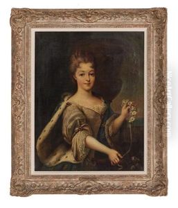 Portrait Of Louise-elisabeth De Bourbon, Princess Of Conti (1693-1775)