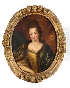 Portrait De Jeune Femme En Manteau Borde De Fourrure Portrait De Jeune Femme En Manteau Borde De Fourrure