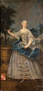 Portrait D'anne Marguerite De Beauvau, Princesse De Lixheim Portrait D'anne Marguerite De Beauvau, Princesse De Lixheim