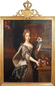 Portrait De Maire-adelaide De Savoie, Duchesse De Bourgogne