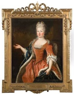 Portrait De Marie Louise Elisabeth D'orleans, Duchesse De Berry (1695-1719)