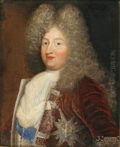 Portrait Du Grand Dauphin (?) En Buste Portant L'ordre Du Saint-esprit