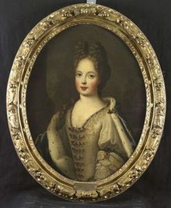 Portrait De Marie Adelaide De Savoie, Duchesse De Bourgogne