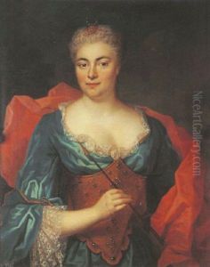 Portrait De Jeune Femme En Diane