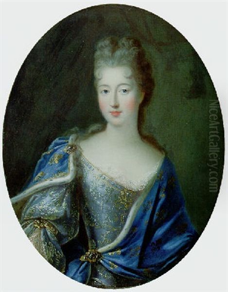 Portrait Of Francoise-marie De Bourbon, Mademoiselle De Blois, Duchesse D'orleans - view 1