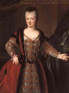 Portrait De La Marquise De La Roche Sur Yon En Actrice