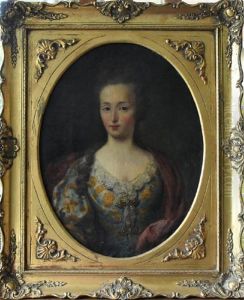 Original Painting Of Young Catherine The Great