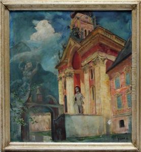 Ansicht Einer Barockkirche