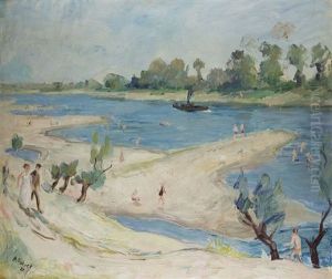 Sommertag Am Niederrhein by Bernard Gobiet