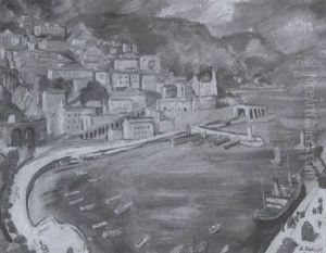 Ansicht Von Monte Carlo by Bernard Gobiet