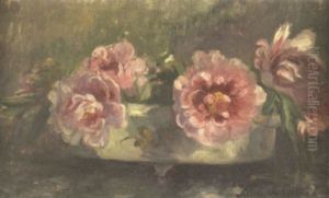 La Jardiniere De Fleurs by Paule Gobillard