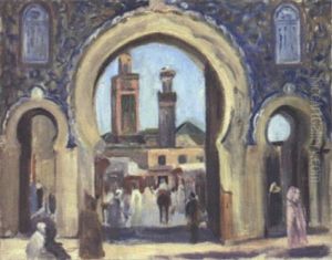 Fez, L'entree De La Ville by Paule Gobillard