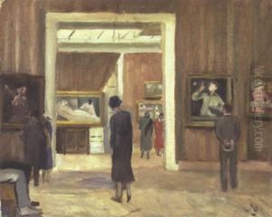 A L'exposition (le Jeu De Paume)